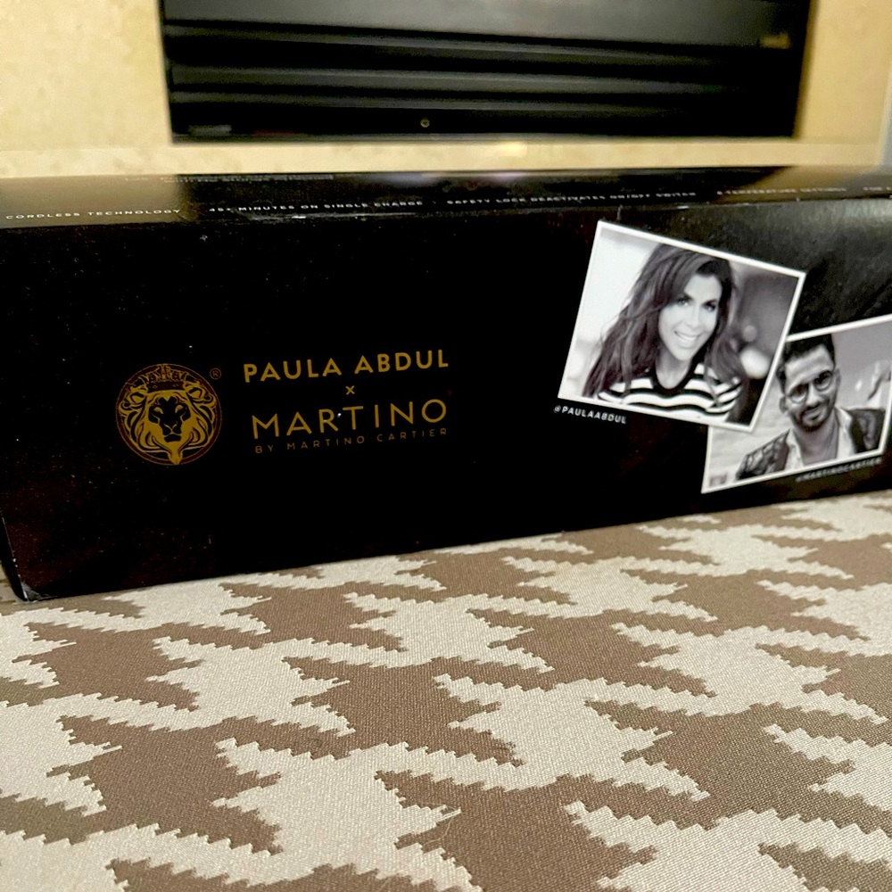 Paula Abdul and Martino Cartier 1.25” Professional Straightening Iron